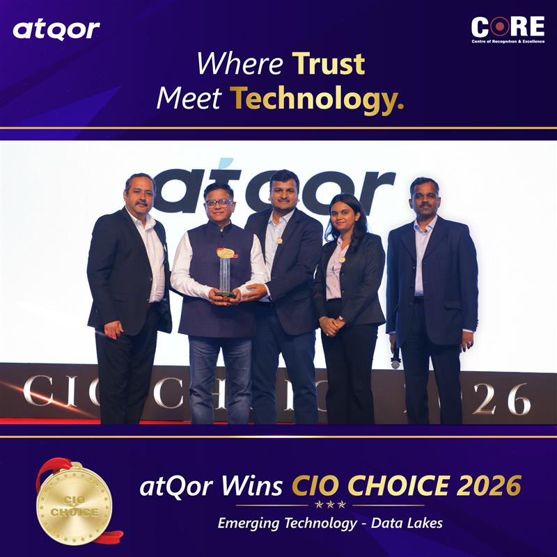 atQor Wins CIO CHOICE 2026 for Most Trusted ICT Brand in Emerging ...